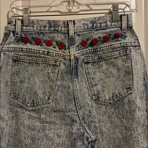Womens Gitano vintage Acid Wash Jeans